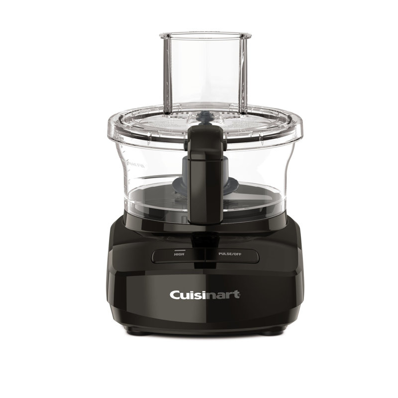 Cuisinart 7-Cup Food Processor with Two Easy Controls and Universal Blade for Chopping, Mixing, and Dough, Black