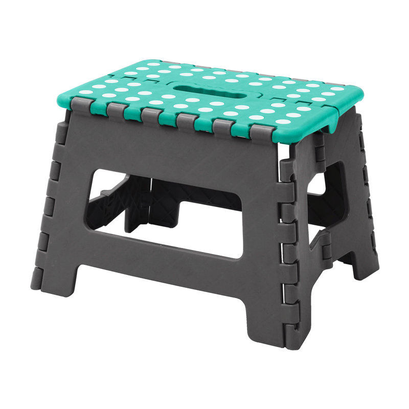 Cubert Large Step Stool, 22 H x 29 W x 22 D cm, Grey