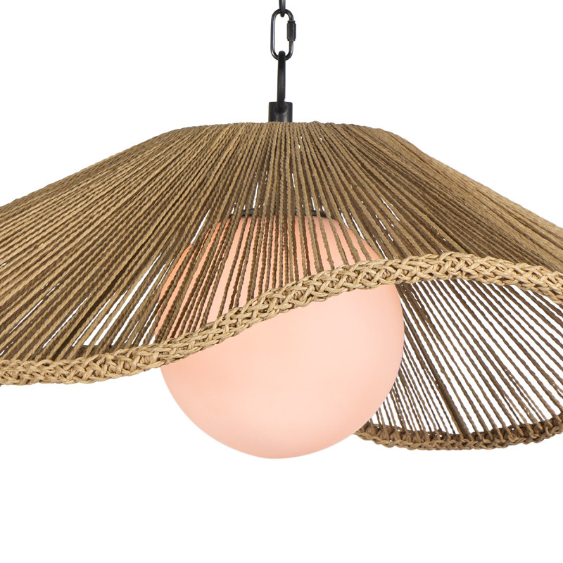Provence Cafe Pendant, 13.25 H x 31" W x 31" D