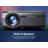 150" Home Theater Portable LCD Projector 