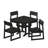 Edge Rectangular 4 - Person 37.63'' Long Dining Set-67041137
