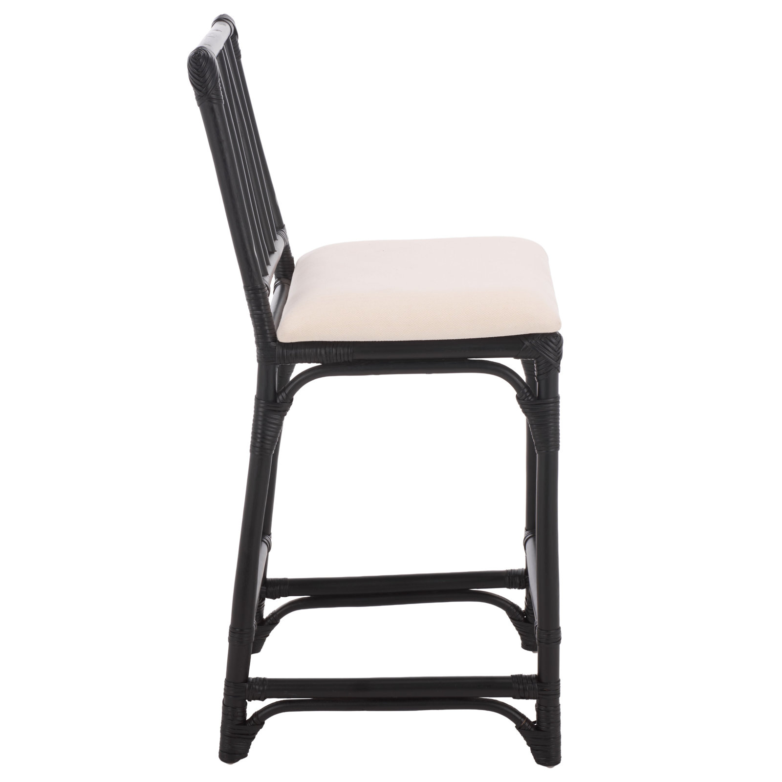 Mylinda 24" Bar Stool, Black