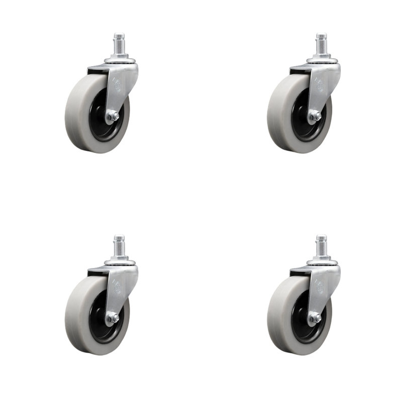 Ensemble de roulettes pivotantes de rechange Rubbermaid