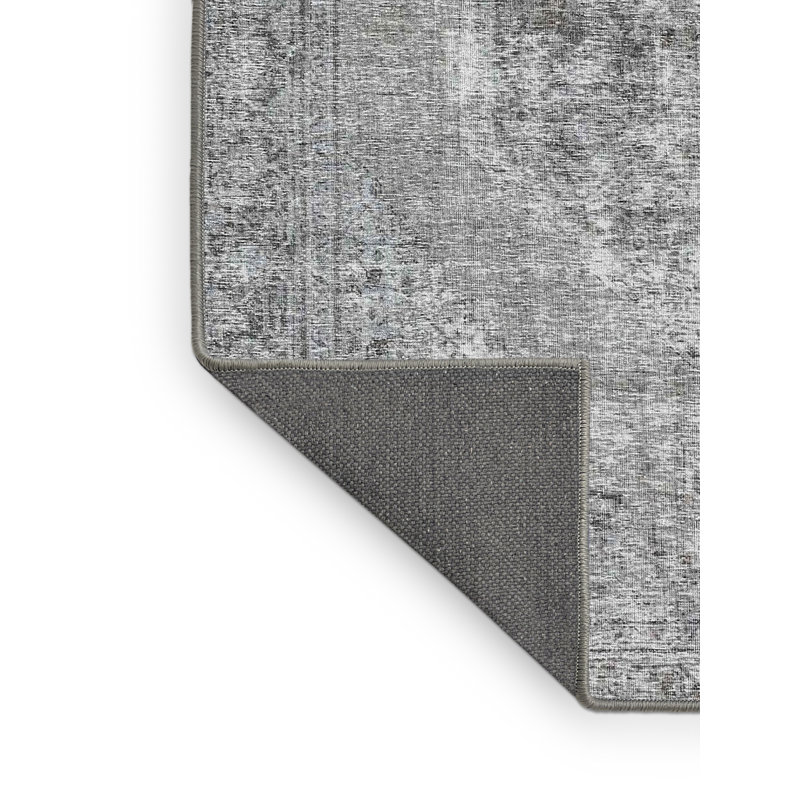 Tapis traditionnel gris / beige Demarean, Rectangle 5 pi x 7 pi