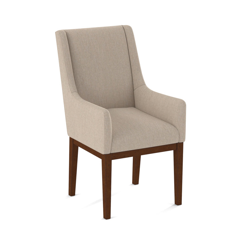 Upholstered Arm Chair, 61379-86, Pecan