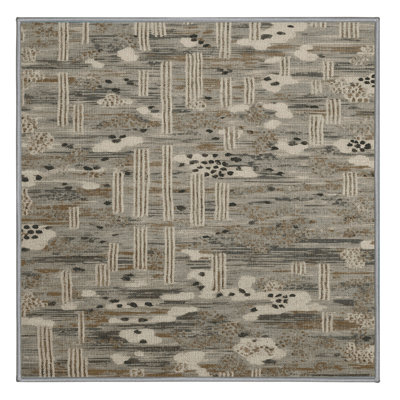  Washable Rain Patterns Hawaiian Area Rug