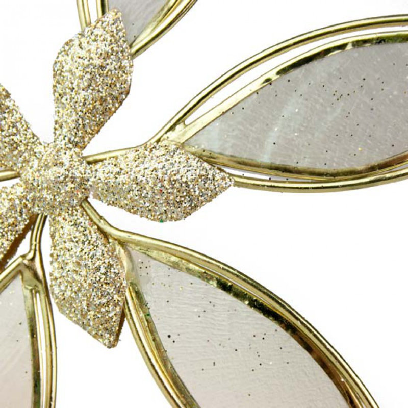 12cm Textile Plants & Flowers Holiday Shaped Ornament