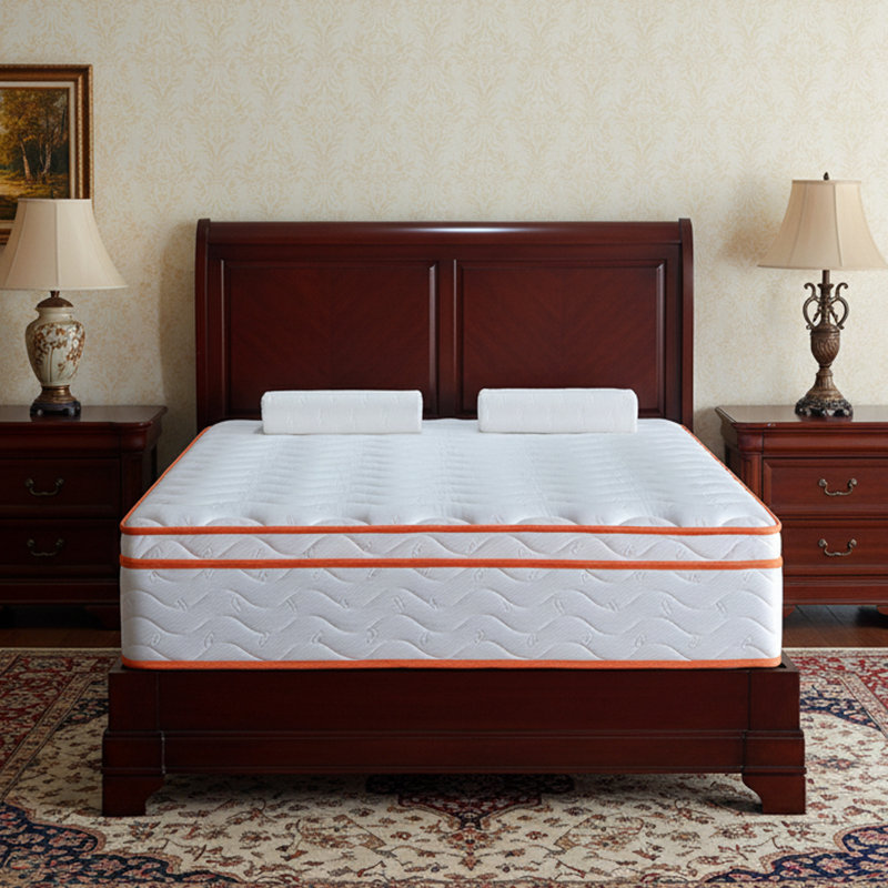 Premium Hybrid Mattress In A Box With Memory Foam And Pocket Springs For Optimal Comfort Support And A Breathable Medium-Firm Feel