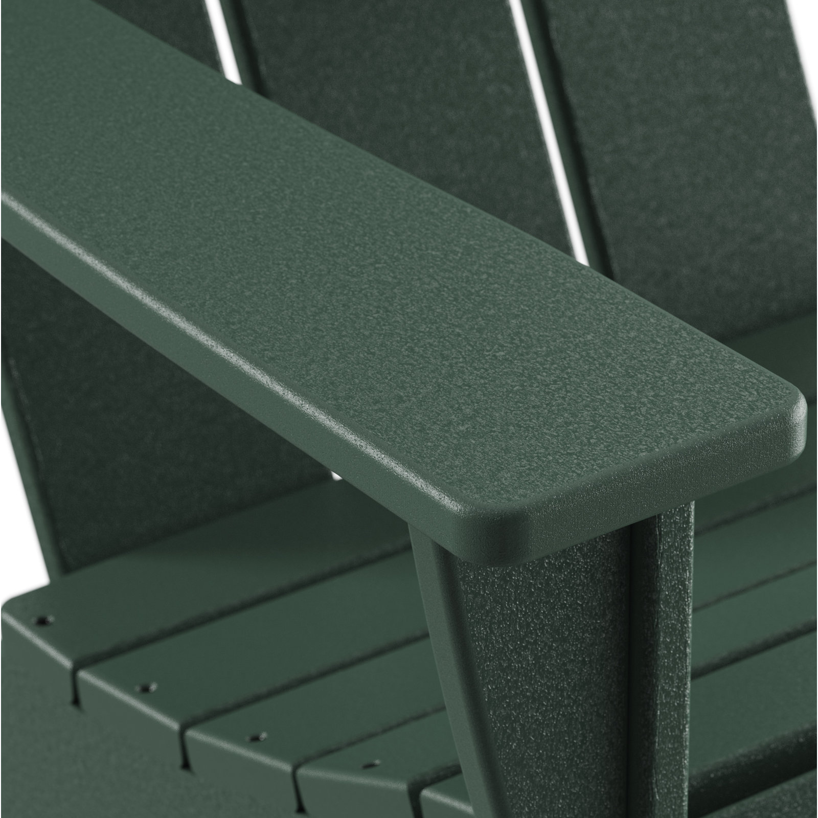 POLYWOOD® Modern Adirondack Chair, Green