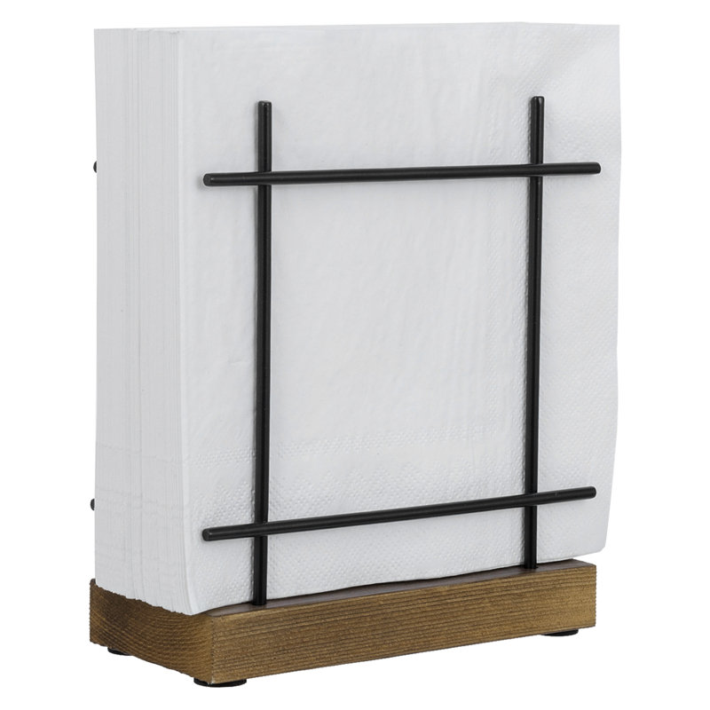 Black Napkin Paper Towel Holder