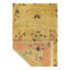 Floral Area Rug in Beige