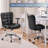 Karragh Upholstered Swivel Task Chair with Removable Arms -249509136