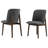 Byrum - Mid-century Modern Wenge Dining Set