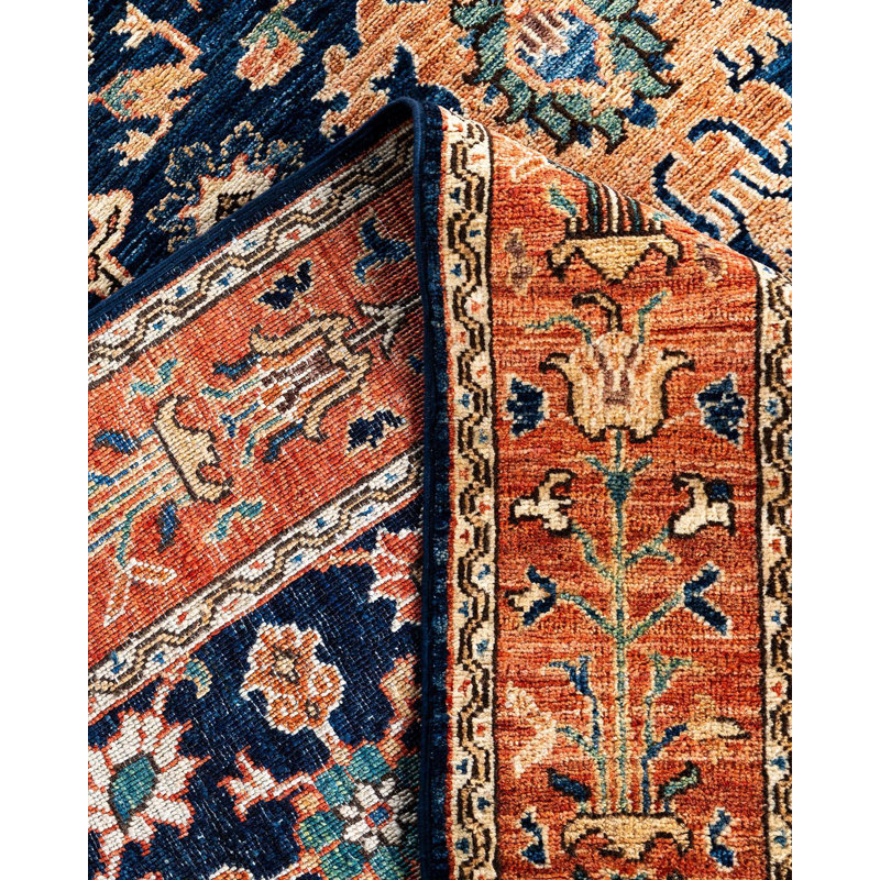 Serapi One-of-a-Kind 6' 2" X 9' 1" Hand Knotted Area Rug