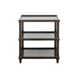 Carlsbad Solid Wood Tray Top End Table