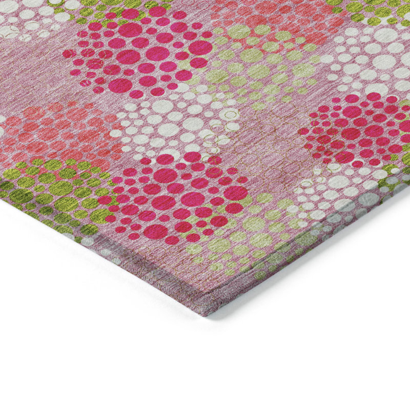 Tapis intérieur / extérieur Maliana, Rectangle 5 pi x 7 pi 6 po