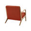 Chaise longue rembourrée en mousse de style Mid-Century avec revêtement texturé