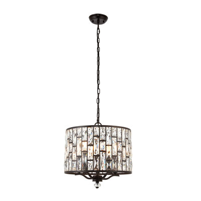 Hoffmann 5-Light Drum Pendant
