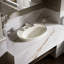 Serif Ceramic Oval Drop-In Bathroom Sink with Overflow-10941847-19195653