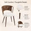 Ensemble table et chaises ovales extensibles (39,37" à 70,87") avec chaises en rotin tressé-1175600236-1175600237