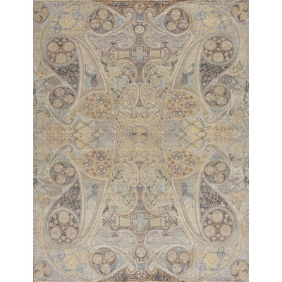 Four Seasons Hand Knotted Wool Area Rug
