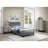 Modern Design Bedroom Furniture 1Pc Cream 4 Drawers Beautiful Chest With Faux Marble Top