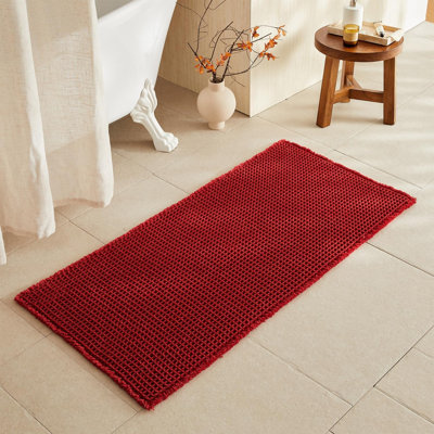 Tapis de salle de bain BULULOM Waffle