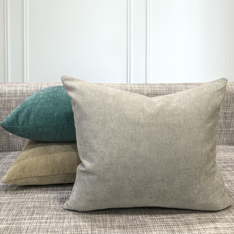 Vargas Lumbar Pillow Cover & Insert, Silver