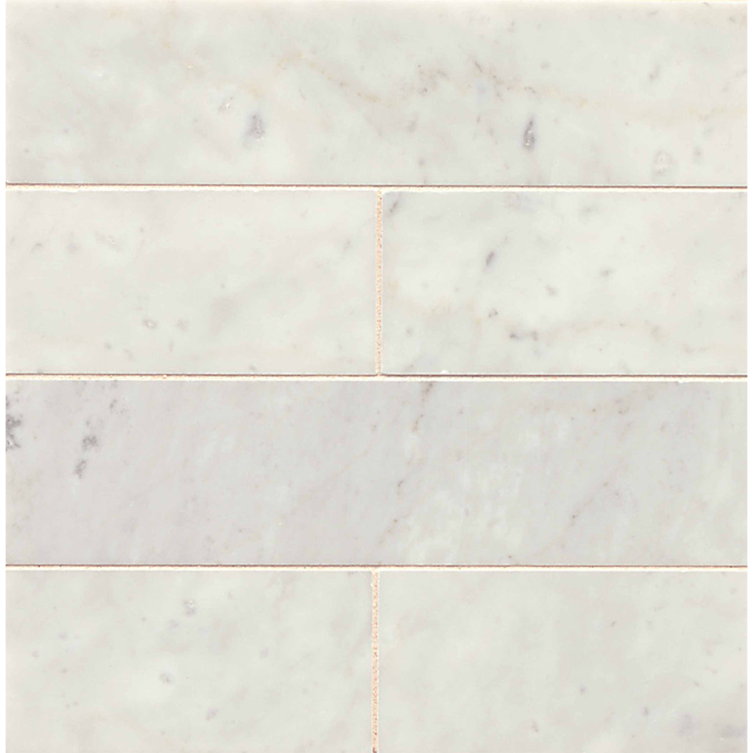 3" x 12" Marble Marble Look Wall & Floor Tile Bedrosians