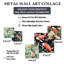 Uriah - ensemble d'art mural floral de 5