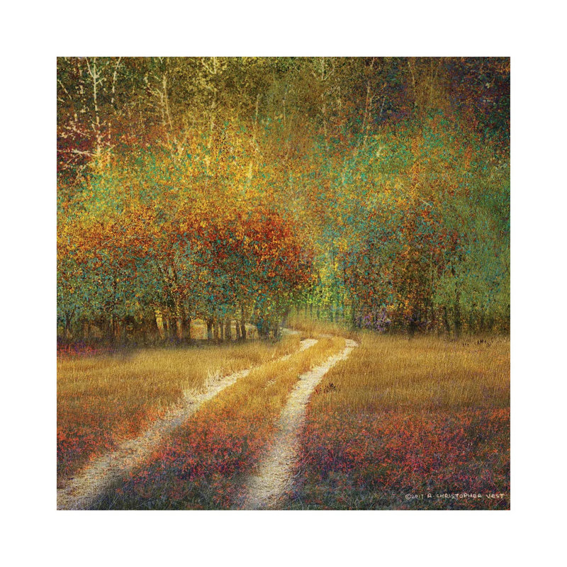 Bright Cottonwoods by Christopher Vest - Wrapped Canvas Gallery-Wrapped Canvas Giclée, 45.72 cm H x 45.72 cm W x 1.91 cm D