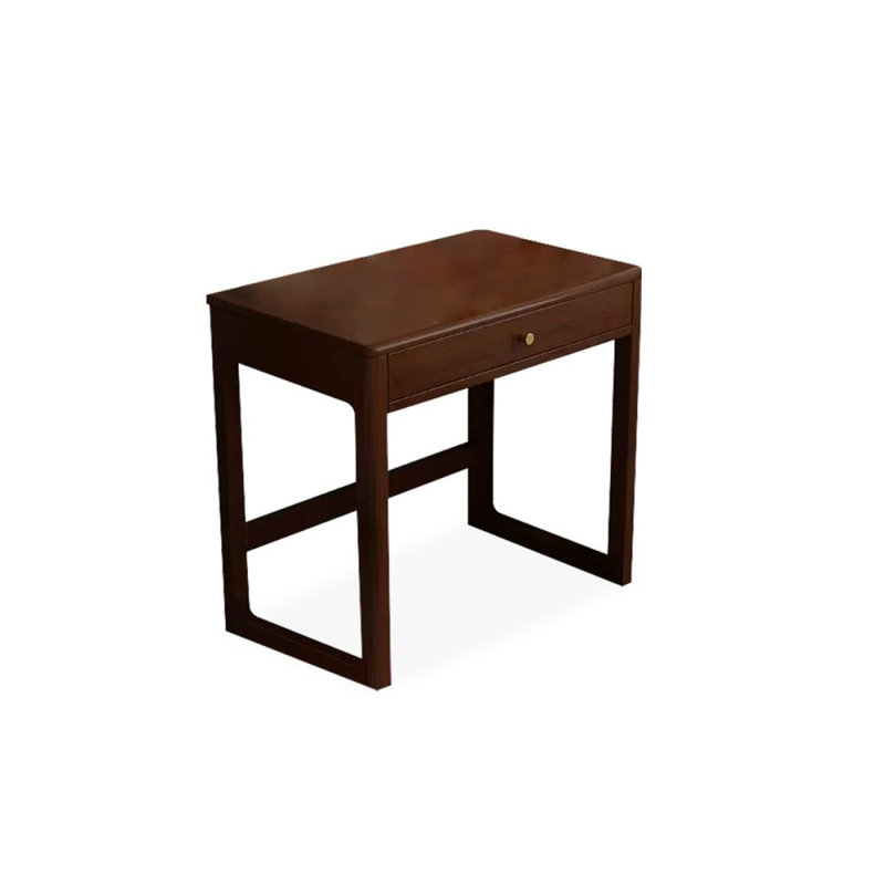 Bureaux rectangulaires en bois massif, Noyer, H 29,53 po x l 31,5 po x P 19,69 po
