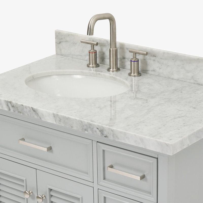 Kensington 37'' W Single Vanity, Gray
