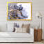 «Gray and Shiny Golden Alco», reproduction sur toile-67380952-67380950