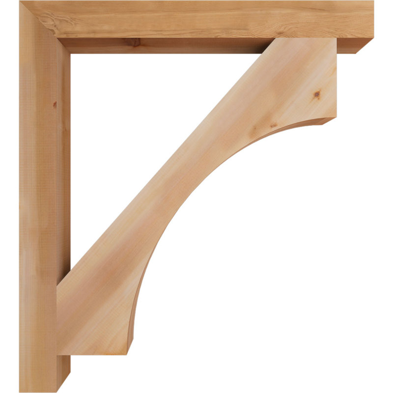 Support Westlake Block, Cèdre rouge de l'Ouest (lisse), H 42 po x l 3,5 po x P 38 po