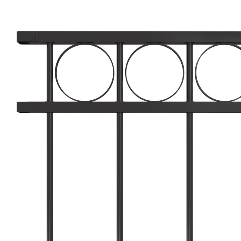 Panneau de clôture Parthena, H 2,6 pi x l 5,6 pi