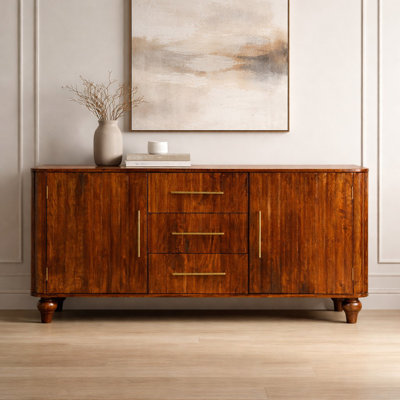Chestnut Curve Sideboard