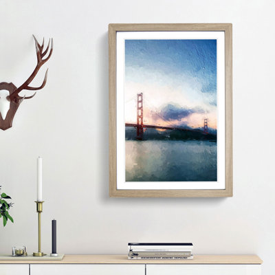 Golden Gate Bridge - Picture Frame Painting Print