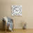 Oversized Flourish Cut-Out 30.12" Wood Wall Clock