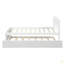 Lit plateforme simple avec lit gigogne