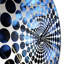 Horloge murale héron bleu - Plumes de lumière II-101236929
