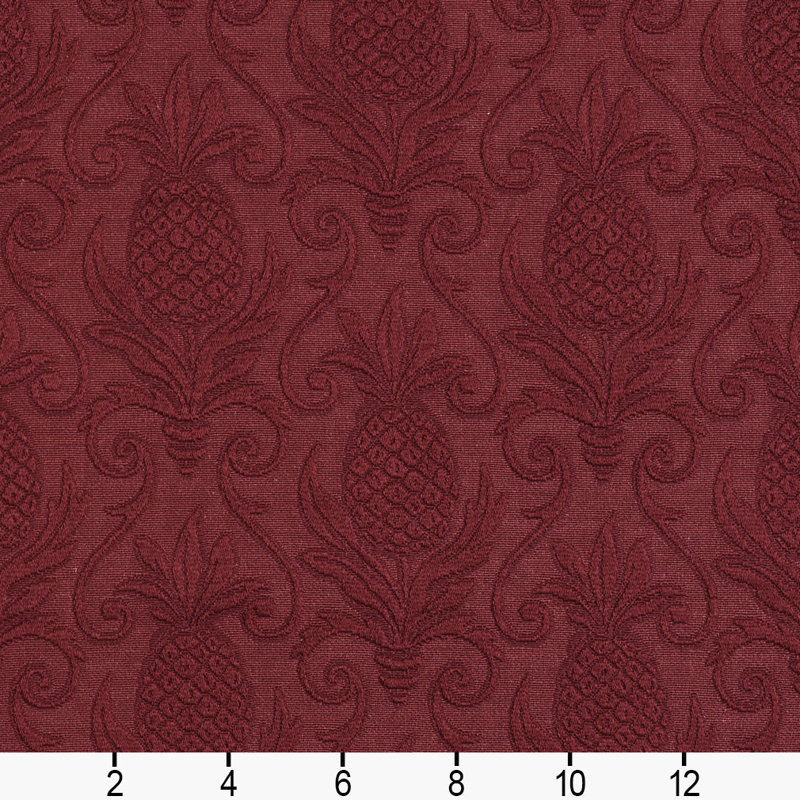 Tissu d’ananas, Rouge