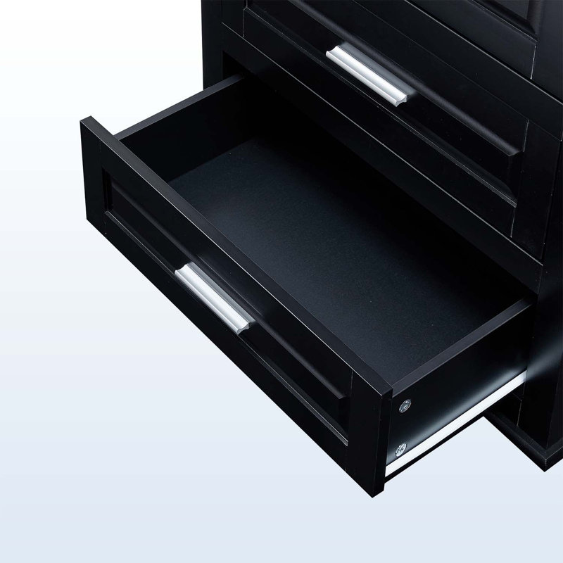 Mensaidas Storage Bookcase, Black