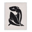 Art bohème Mid-Century Mid-Century encadré par Nataly White-107873122-111706015