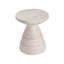 Table d'appoint en forme de sablier