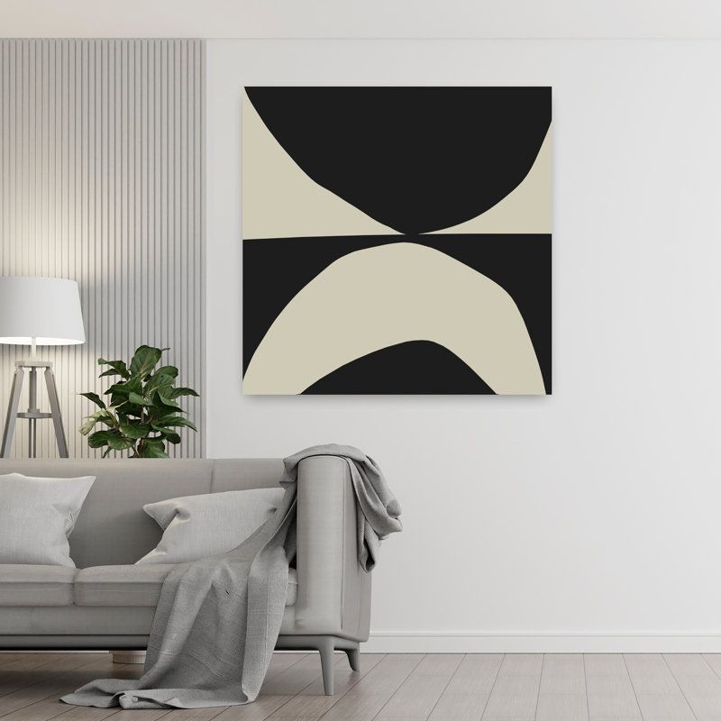 Art contemporain contemporain abstrait, H 48 po x l 48 po