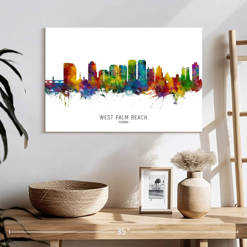 West Palm Beach, Floride, horizon I, H 16 po x l 24 po