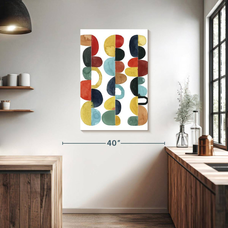 Avery Midcentury Sunrise I, H 39 po x l 26 po