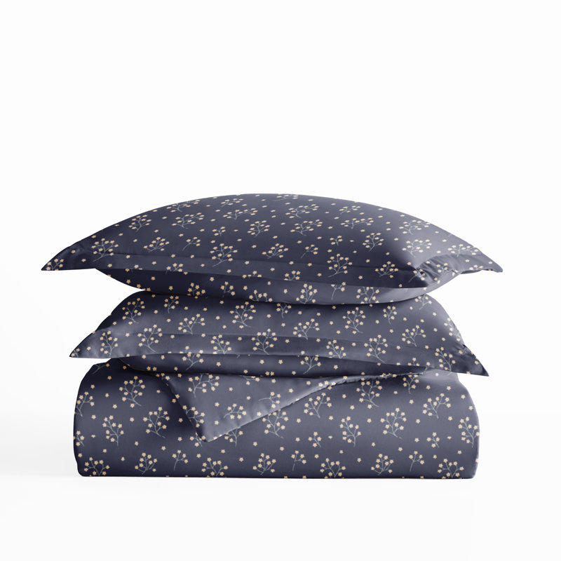 Ensemble de housse de couette brossé deux fois et ultradoux, Housse de couette simple / simple TG et 1 taie dé