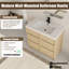 Ensemble de meuble-lavabo simple 36 po avec plateau en résine Beckley-1157799853